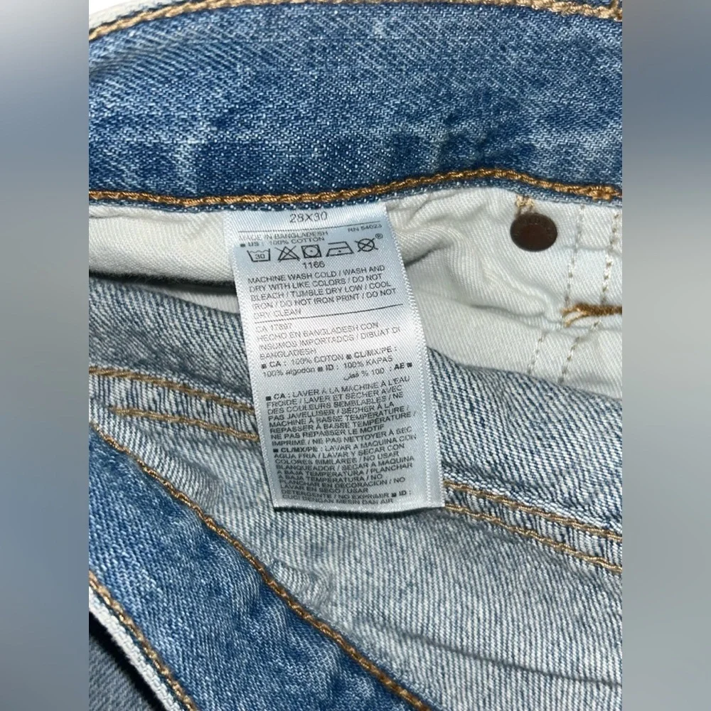 Old Navy • 28 x 30 Men’s Jeans, Straight Leg, Light Wash, EUC - Picture 6 of 6